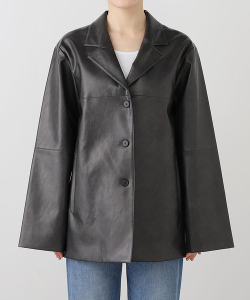 フェイクレザージャケット（その他アウター）｜SLOBE IENA