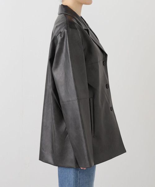 スローブイエナフェイクレザージャケット SLOBE IENA（スローブイエナ） レザージャケット ライダース 「WEB限定