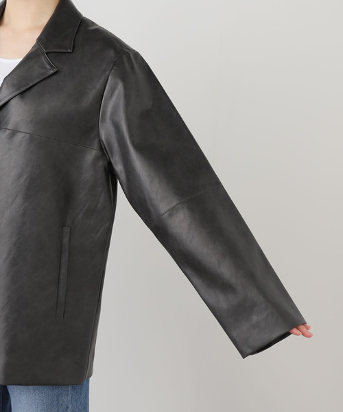 フェイクレザージャケット（その他アウター）｜SLOBE IENA