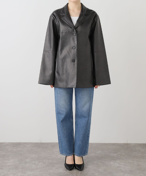 フェイクレザージャケット（その他アウター）｜SLOBE IENA