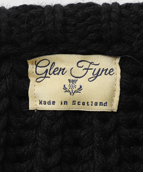 CITYSHOP(シティーショップ)の「GLEN FYNE 別注 CROPPED カーディガン(ニット/セーター・レディース・ブラック/ホワイト・FREE)」の19枚目の写真