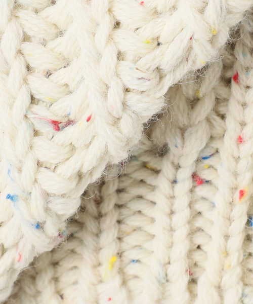 CITYSHOP(シティーショップ)の「GLEN FYNE 別注 CROPPED カーディガン(ニット/セーター・レディース・ブラック/ホワイト・FREE)」の22枚目の写真