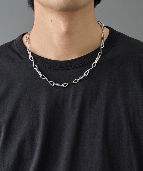 COLONY 2139（コロニートゥーワンスリーナイン）の「カールチェーンネックレス（ネックレス・メンズ・シルバー・FREE）」の3枚目の写真