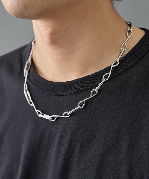 COLONY 2139（コロニートゥーワンスリーナイン）の「カールチェーンネックレス（ネックレス・メンズ・シルバー・FREE）」の4枚目の写真