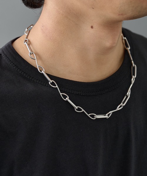 COLONY 2139（コロニートゥーワンスリーナイン）の「カールチェーンネックレス（ネックレス・メンズ・シルバー・FREE）」の5枚目の写真