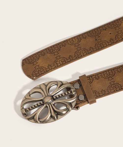 lilful（リルフル）の「Y2K ロックテイスト装飾ベルト（ベルト・レディース・その他/ブラック/ブラウン・F）」の7枚目の写真