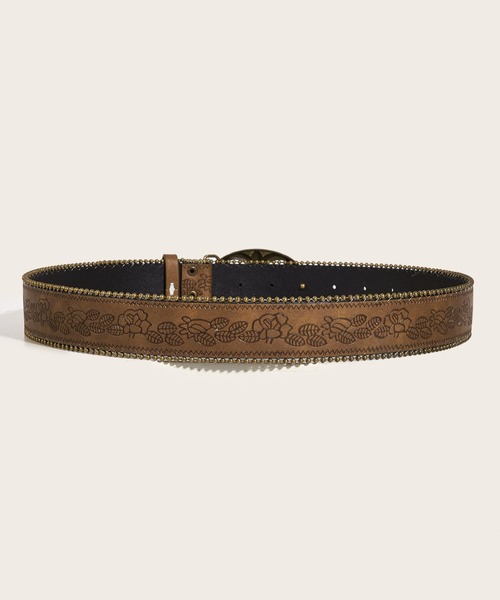 lilful（リルフル）の「Y2K ロックテイスト装飾ベルト（ベルト・レディース・その他/ブラック/ブラウン・F）」の5枚目の写真