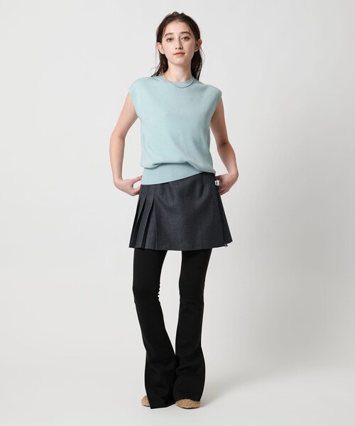 PROTAGONISTA（プロタゴニスタ）の「【別注】＜PROTAGONISTA＞ウエスト スリット ニット（ニット/セーター・レディース・ライトブルー・FREE）」の6枚目の写真