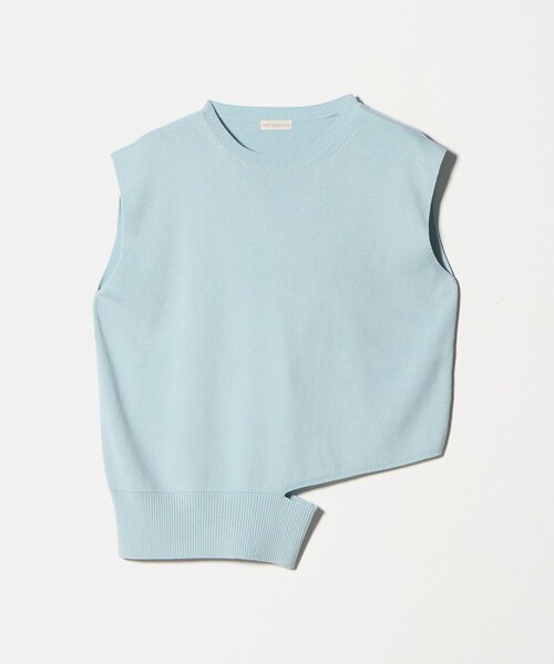 PROTAGONISTA（プロタゴニスタ）の「【別注】＜PROTAGONISTA＞ウエスト スリット ニット（ニット/セーター・レディース・ライトブルー・FREE）」の18枚目の写真