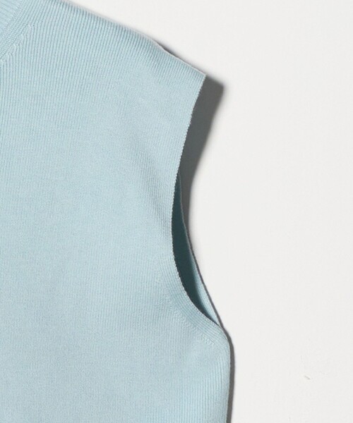 PROTAGONISTA（プロタゴニスタ）の「【別注】＜PROTAGONISTA＞ウエスト スリット ニット（ニット/セーター・レディース・ライトブルー・FREE）」の9枚目の写真