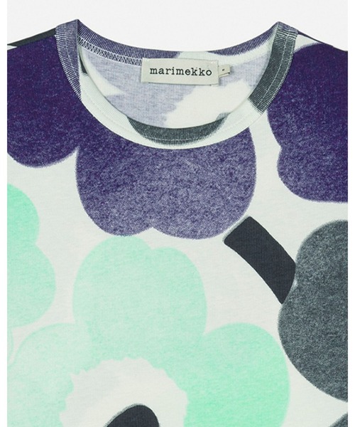marimekko（マリメッコ）の「【ASIA　EXCLUSIVE】《kioski》 Erna Unikko / t-shirt（Tシャツ/カットソー・レディース・ライトブルー/ライトピンク・X-SMALL/SMALL/MEDIUM/LARGE）」の9枚目の写真