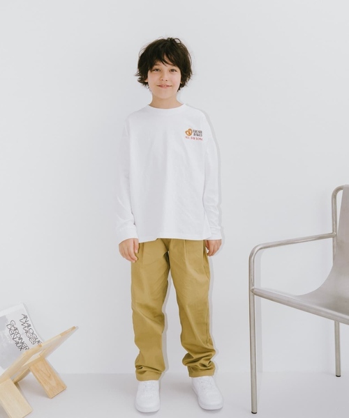 and D. petit main（アンドディープティマイン）の「ストレッチツイルテーパードパンツ（その他パンツ・キッズ・カーキ/ワイン/ブラック/ベージュ・120cm/90cm/100cm/140cm/110cm/130cm）」の21枚目の写真