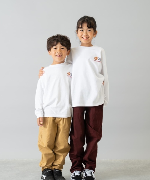 and D. petit main（アンドディープティマイン）の「ストレッチツイルテーパードパンツ（その他パンツ・キッズ・カーキ/ワイン/ブラック/ベージュ・120cm/90cm/100cm/140cm/110cm/130cm）」の20枚目の写真