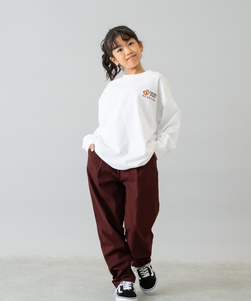 and D. petit main（アンドディープティマイン）の「ストレッチツイルテーパードパンツ（その他パンツ・キッズ・カーキ/ワイン/ブラック/ベージュ・120cm/90cm/100cm/140cm/110cm/130cm）」の18枚目の写真