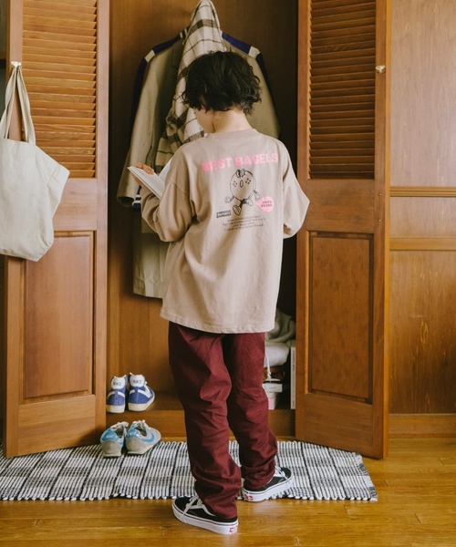 and D. petit main（アンドディープティマイン）の「ストレッチツイルテーパードパンツ（その他パンツ・キッズ・カーキ/ワイン/ブラック/ベージュ・120cm/90cm/100cm/140cm/110cm/130cm）」の16枚目の写真
