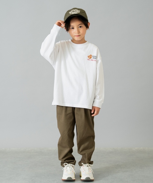 and D. petit main（アンドディープティマイン）の「ストレッチツイルテーパードパンツ（その他パンツ・キッズ・カーキ/ワイン/ブラック/ベージュ・120cm/90cm/100cm/140cm/110cm/130cm）」の14枚目の写真