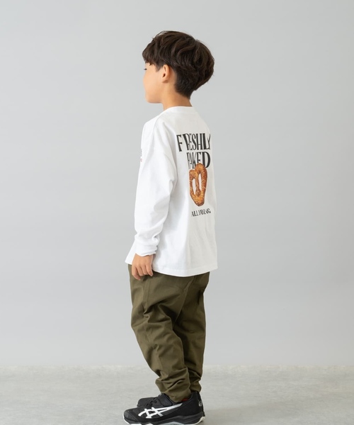 and D. petit main（アンドディープティマイン）の「ストレッチツイルテーパードパンツ（その他パンツ・キッズ・カーキ/ワイン/ブラック/ベージュ・120cm/90cm/100cm/140cm/110cm/130cm）」の13枚目の写真