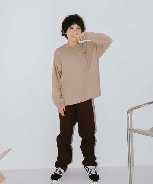 and D. petit main（アンドディープティマイン）の「ストレッチツイルテーパードパンツ（その他パンツ・キッズ・カーキ/ワイン/ブラック/ベージュ・120cm/90cm/100cm/140cm/110cm/130cm）」の12枚目の写真