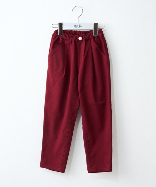 and D. petit main（アンドディープティマイン）の「ストレッチツイルテーパードパンツ（その他パンツ・キッズ・カーキ/ワイン/ブラック/ベージュ・120cm/90cm/100cm/140cm/110cm/130cm）」の8枚目の写真