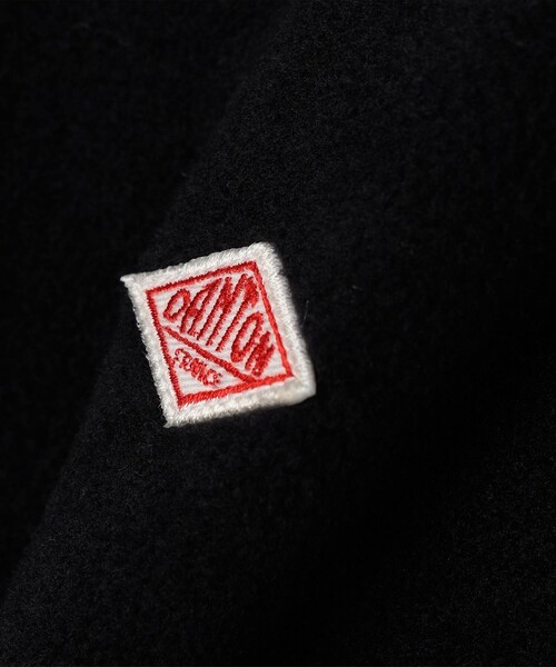 DANTON（ダントン）の「DANTON: フリース ボタン ジャケット<KIDS>（その他アウター・キッズ・ブラック/ナチュラル・120/130）」の10枚目の写真