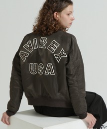 AVIREX(ABbNX)́s戵XACetLEOPARD LOGO MA-1(MA-1)