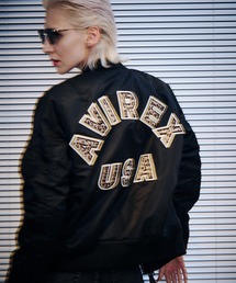 《取扱店限定アイテム》LEOPARD LOGO MA-1