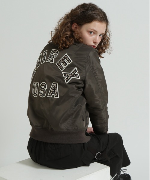 取扱店限定アイテム》LEOPARD LOGO MA-1（MA-1）｜AVIREX