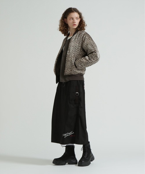 AVIREX(アヴィレックス)の「《取扱店限定アイテム》LEOPARD LOGO MA-1(MA-1・レディース・ブラック/ブラウン・S/M/L)」の12枚目の写真