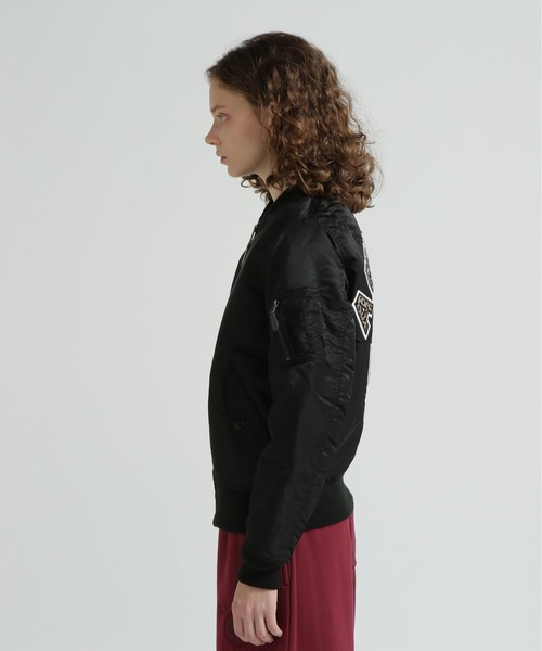AVIREX(アヴィレックス)の「《取扱店限定アイテム》LEOPARD LOGO MA-1(MA-1・レディース・ブラック/ブラウン・S/M/L)」の20枚目の写真