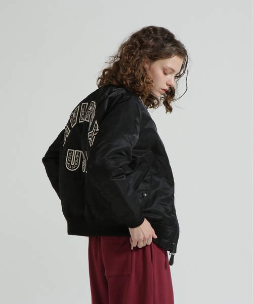 AVIREX(アヴィレックス)の「《取扱店限定アイテム》LEOPARD LOGO MA-1(MA-1・レディース・ブラック/ブラウン・S/M/L)」の19枚目の写真