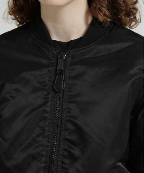 AVIREX(アヴィレックス)の「《取扱店限定アイテム》LEOPARD LOGO MA-1(MA-1・レディース・ブラック/ブラウン・S/M/L)」の22枚目の写真