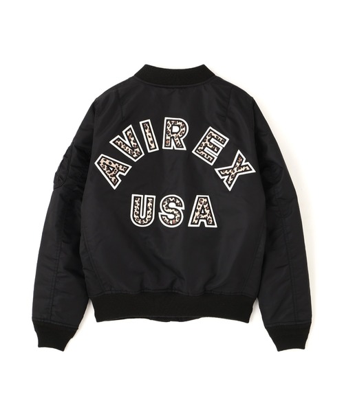 取扱店限定アイテム》LEOPARD LOGO MA-1（MA-1）｜AVIREX