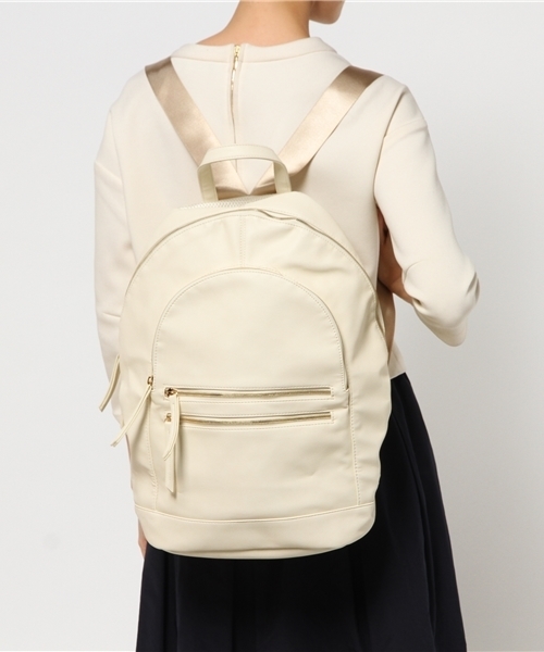 OUTLET(アウトレット)の「【Discoat】ポケット×2付キリュク(バックパック/リュック・レディース・ホワイト・FREE)」の2枚目の写真