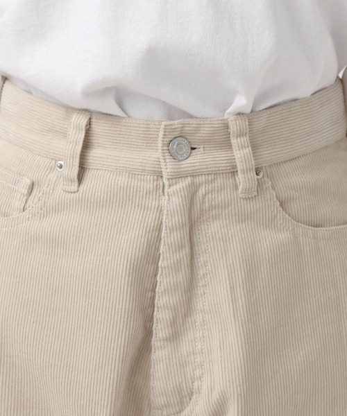 BAYFLOW（ベイフロー）の「[WEB限定]コーデュロイカーブパンツ（その他パンツ・レディース・ダークブラウン/アイボリー・SMALL/MEDIUM）」の12枚目の写真