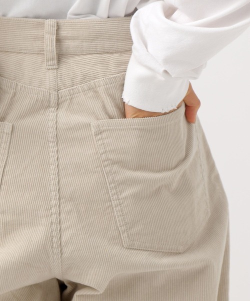 BAYFLOW（ベイフロー）の「[WEB限定]コーデュロイカーブパンツ（その他パンツ・レディース・ダークブラウン/アイボリー・SMALL/MEDIUM）」の18枚目の写真