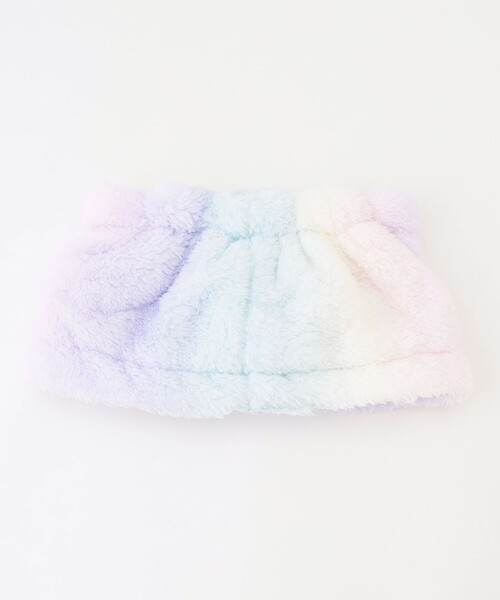 ANY(エニィ)の「ネッコウォーマー(マフラー・キッズ・アイボリー系/ライトグリーン系8/ブラック系/ベージュ系5/ライラック系8・F)」の15枚目の写真