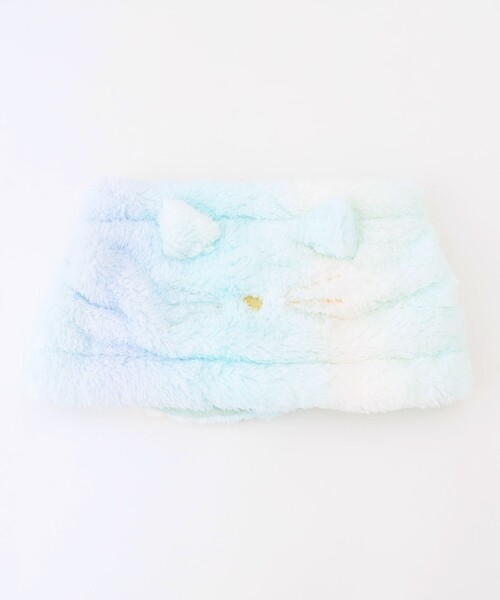 ANY(エニィ)の「ネッコウォーマー(マフラー・キッズ・アイボリー系/ライトグリーン系8/ブラック系/ベージュ系5/ライラック系8・F)」の20枚目の写真