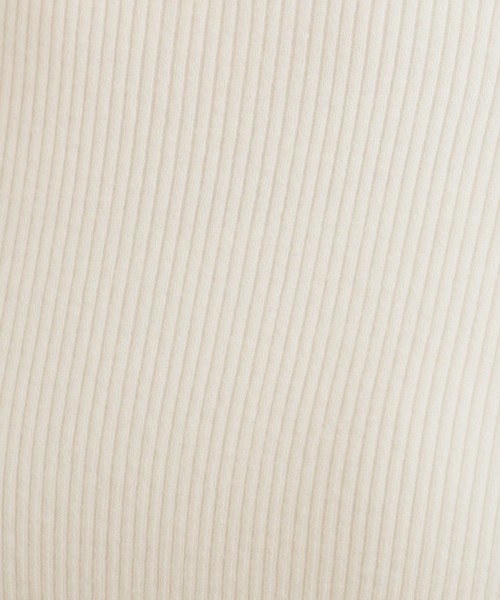 couture brooch（クチュールブローチ）の「【多機能・フェミニン】パール調リブニット（ニット/セーター・レディース・ブラック/レッド系1/サックスブルー/オフホワイト/グレー/ワインレッド・36/38/42）」の7枚目の写真