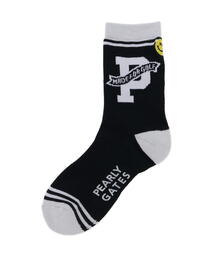 【PEARLY GATES】Pロゴ ミドルソックス (LADIES)