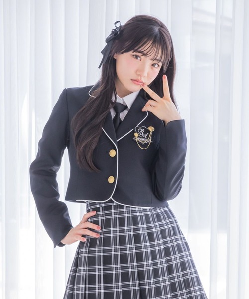 卒服2026】ボレロジャケット（ノーカラージャケット）｜repipi armario