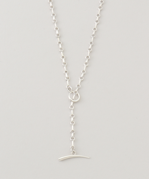 FRAMeWORK(フレームワーク)の「Gabriela Artigas/ガブリエラ アルティガス 10mm MINI DOUBLE BEAM N(ネックレス・レディース・シルバー・FREE)」の2枚目の写真