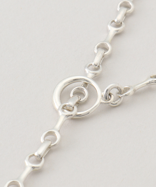 FRAMeWORK(フレームワーク)の「Gabriela Artigas/ガブリエラ アルティガス 10mm MINI DOUBLE BEAM N(ネックレス・レディース・シルバー・FREE)」の5枚目の写真