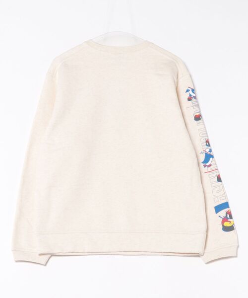 CHUMS（チャムス）の「CHUMS/チャムス スウェット BOOBY CURLING CREW TOP CH00-1517（スウェット・メンズ・ナチュラル/ブラック・XL/L/M）」の3枚目の写真