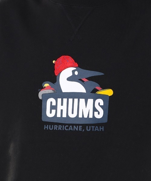 CHUMS（チャムス）の「CHUMS/チャムス スウェット BOOBY CURLING CREW TOP CH00-1517（スウェット・メンズ・ナチュラル/ブラック・XL/L/M）」の8枚目の写真