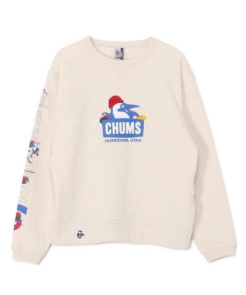 CHUMS（チャムス）の「CHUMS/チャムス スウェット BOOBY CURLING CREW TOP CH00-1517（スウェット・メンズ・ナチュラル/ブラック・XL/L/M）」の13枚目の写真
