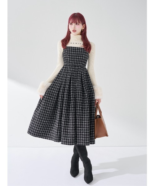 ロゴショルダーレザーミニトートバッグ（トートバッグ）｜Darich