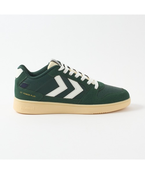 hummel（ヒュンメル）の「hummel/ヒュンメル ST. POWER PLAY SP（スニーカー・メンズ・ネイビー/グリーン・28cm/26.5cm/25.5cm/25cm/24cm/23cm/22.5cm/27cm）」の3枚目の写真