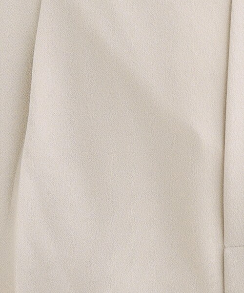 SHOO・LA・RUE(シューラルー)の「【洗濯機可/セットアップ可/S-3L】きちんと楽に。カットジョーゼット テーパードパンツ(その他パンツ・レディース・ネイビー/ナチュラル/ブラック・01/02/03/04/05)」の16枚目の写真