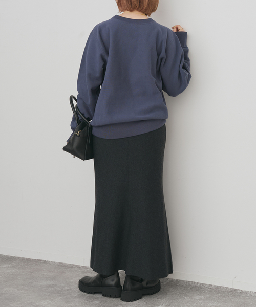 Spick & Span（スピックアンドスパン）の「Champion /チャンピオン REVERSE WEAVE クルーネックスウェット（スウェット・レディース・アイボリー/イエロー/ネイビー・MEDIUM）」の19枚目の写真