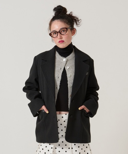 オーバーサイズ テーラード ジャケット TINA：JOJUN（テーラード